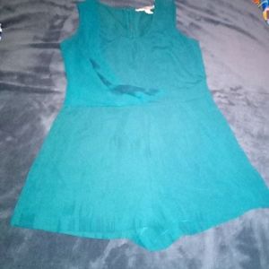 Forever 21 Green Romper